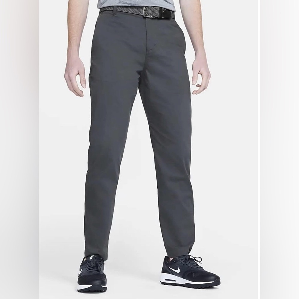 Nike Dri-FIT UV Men's Standard Fit Golf Chino Pants, Dark Smoke Grey, 42x30. NWT
